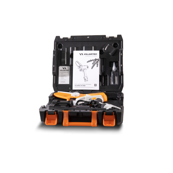 Мини-пила (сучкорез) аккумуляторная VILLARTEC SA 1462C комплект с кейсом