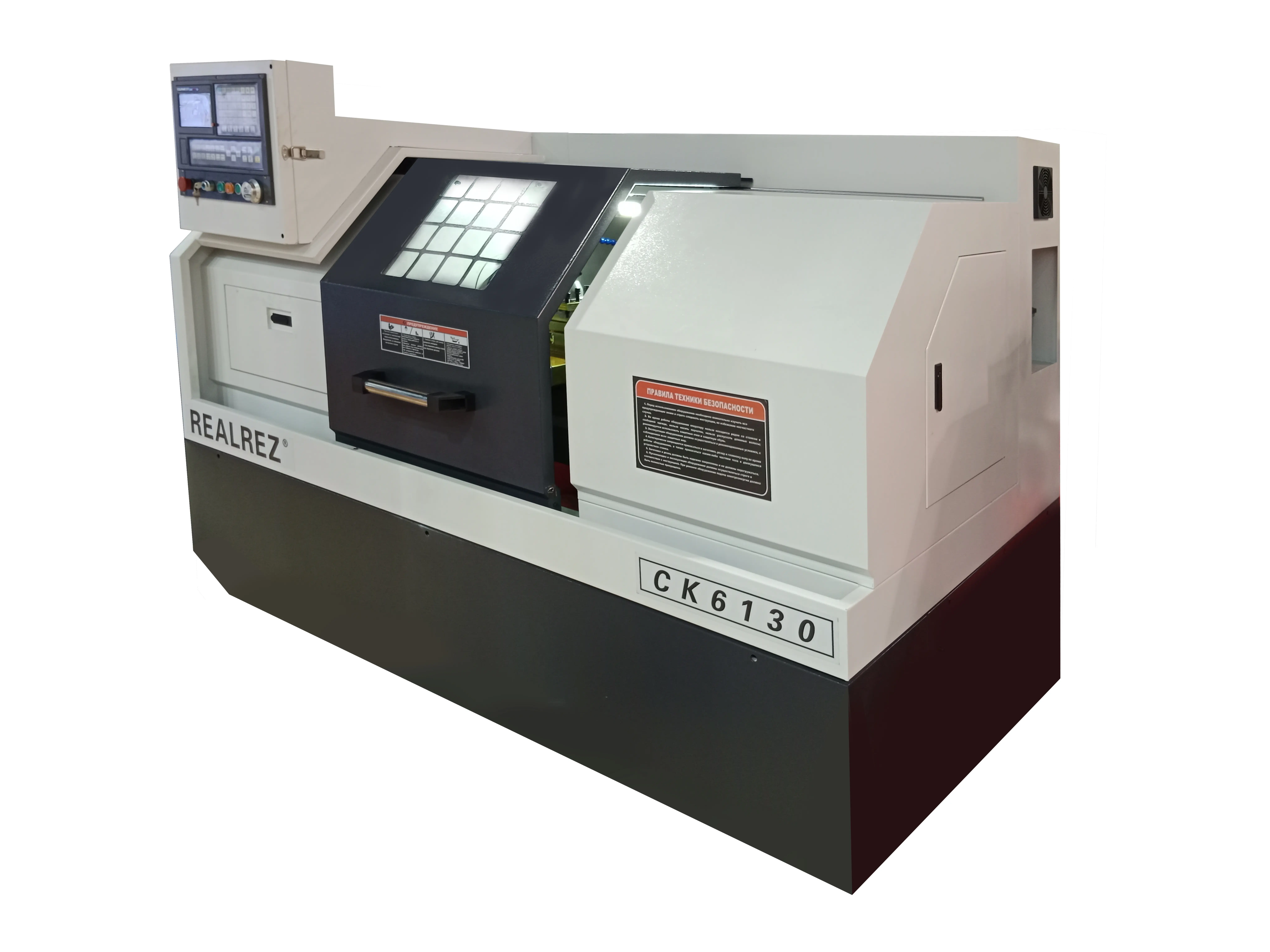 Токарный станок с ЧПУ REALREZ CK 6130