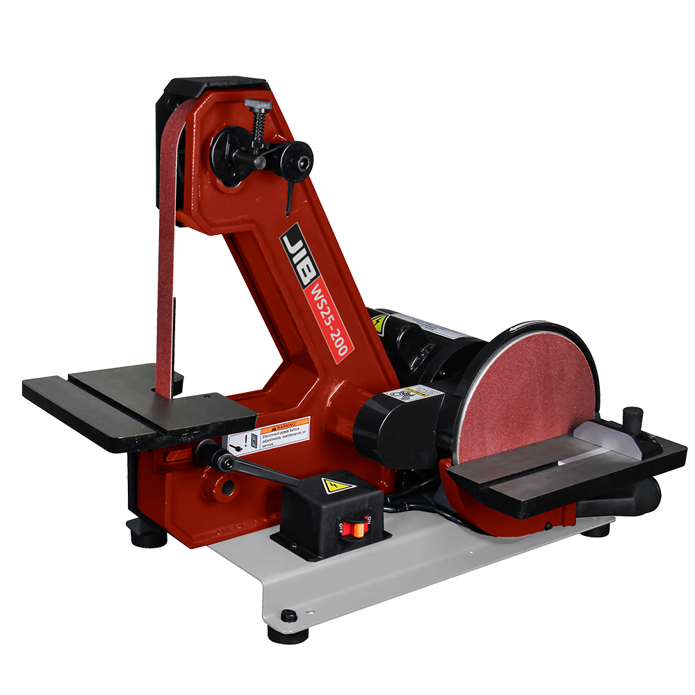 JIB WS25-200 Tарельчато - ленточный шлифовальный станок