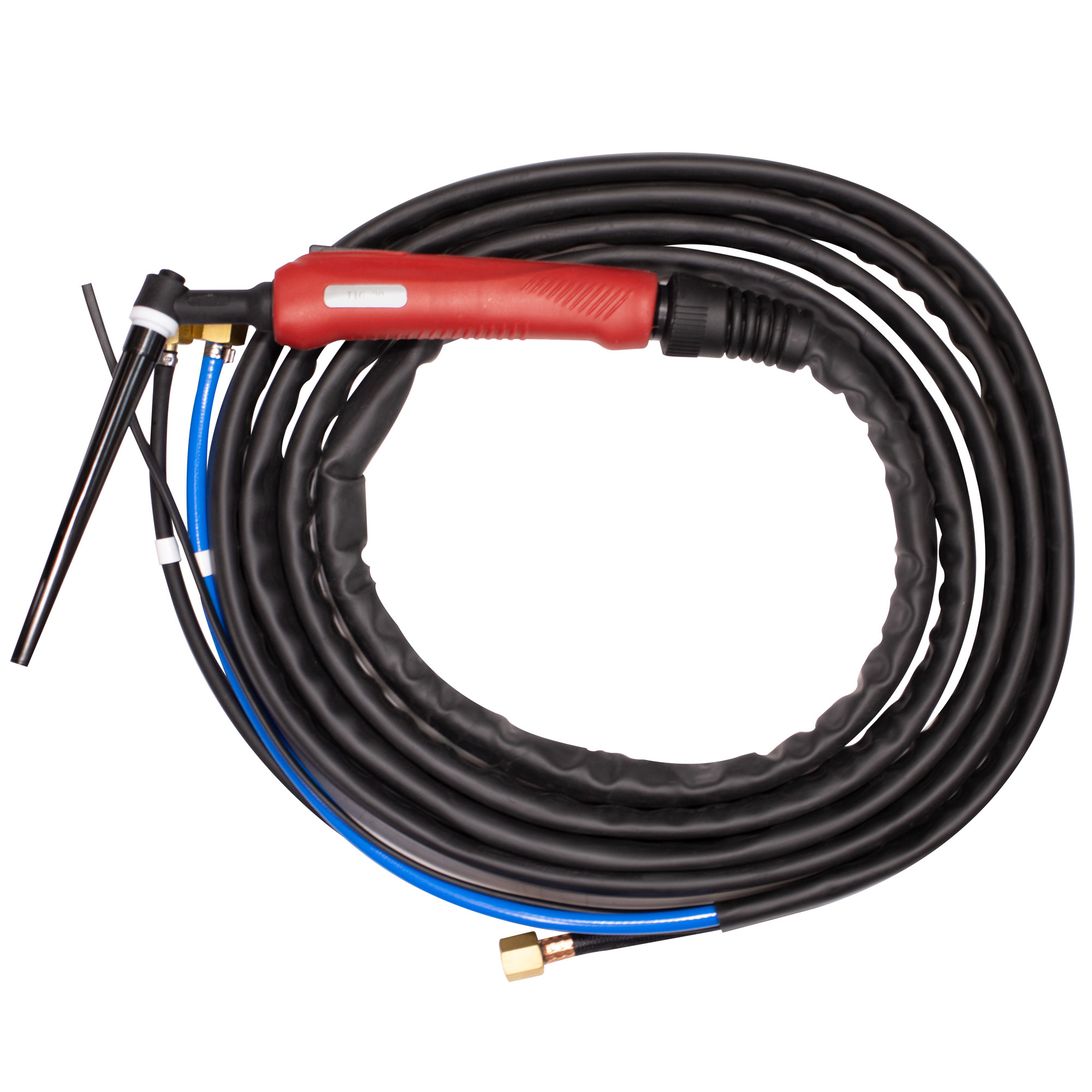Горелка TIG 20 250A(100%) M12x1, 1/4G, 3/8G, 4m-вода (без управляющих разъемов)