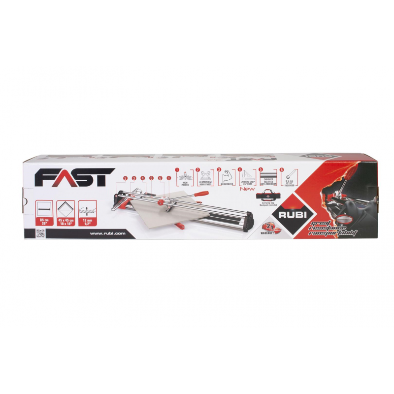 Плиткорез ручной RUBI FAST 85 (до 850мм), арт.13941