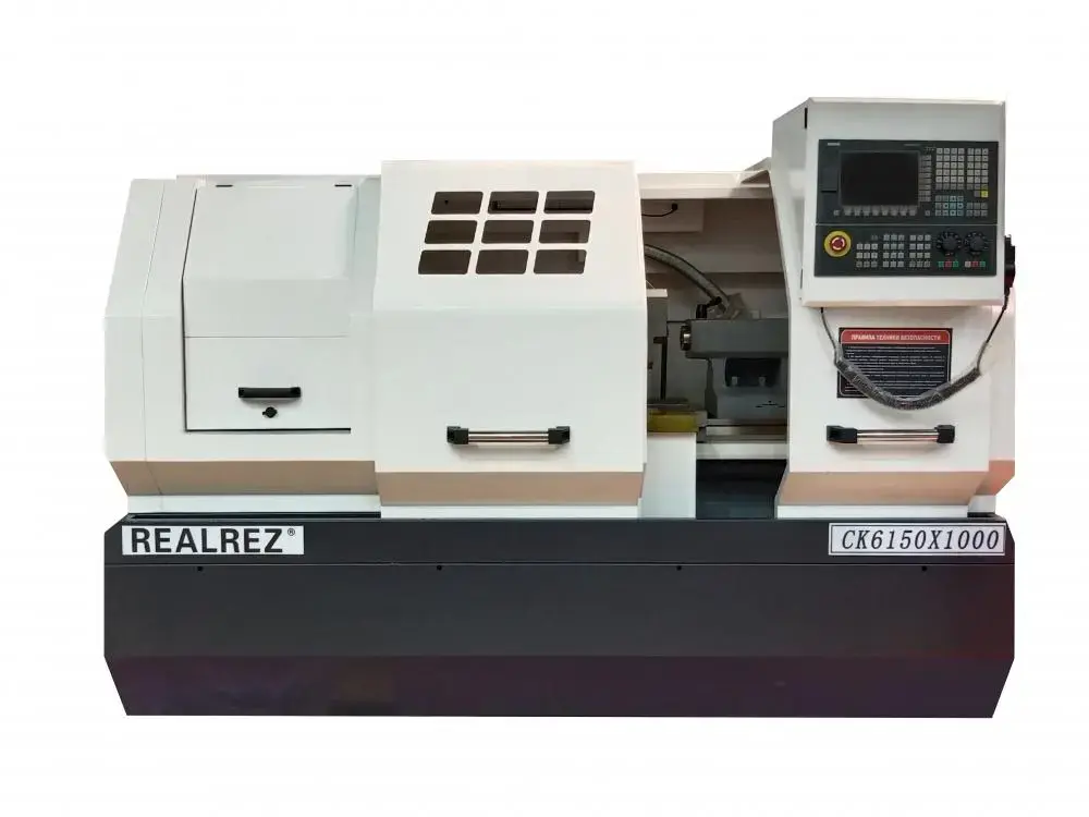 Токарный станок с ЧПУ REALREZ CK 6150х1000 SAH8