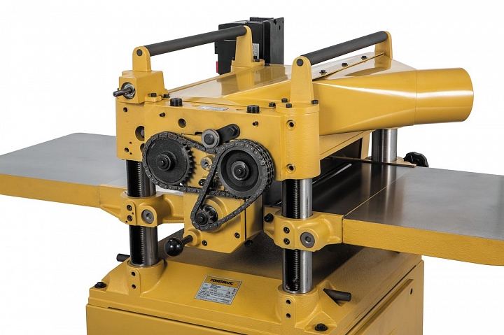 Powermatic 15HH Рейсмусовый станок со строгальным валом helical 230 В