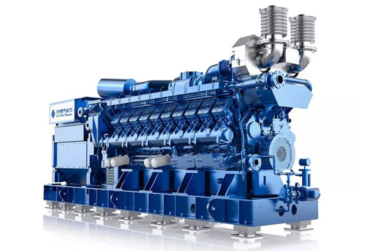 Газопоршневая электростанция TSS Liyu-1800