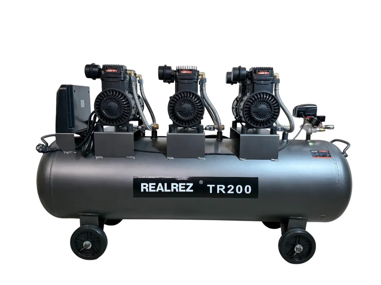 Безмасляный компрессор REALREZ TR-200