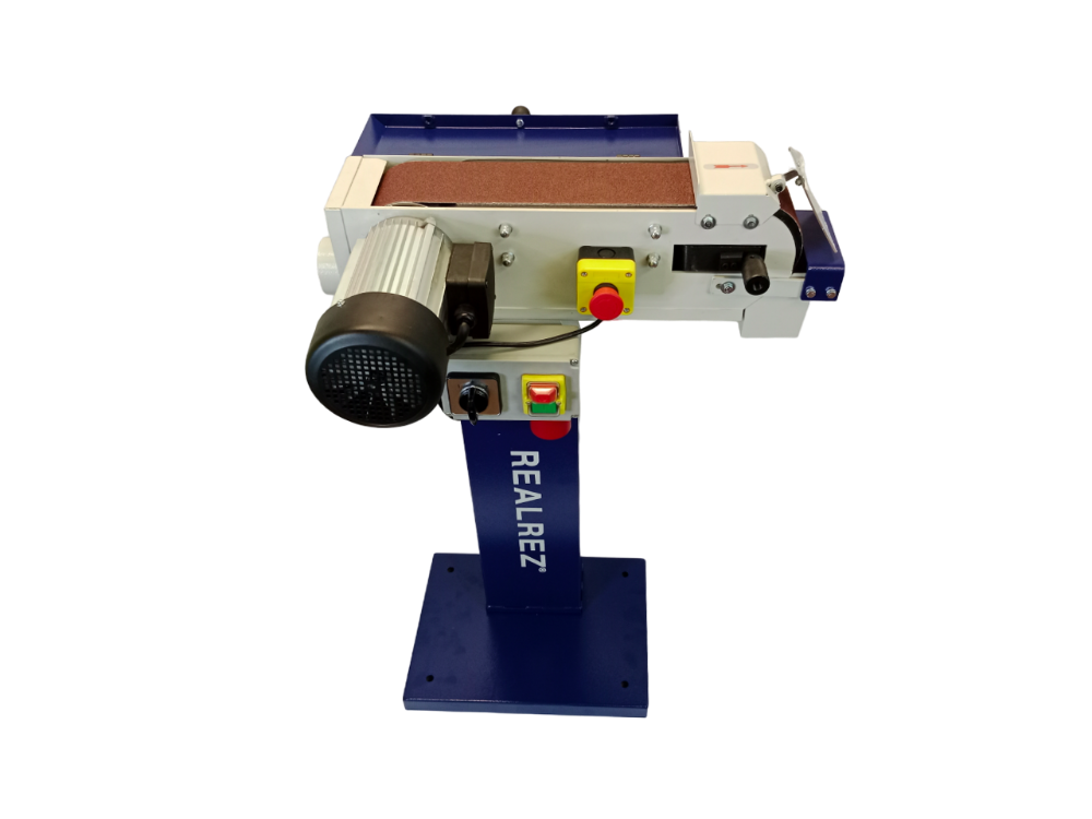 Ленточный шлифовальный станок REALREZ B1-S4D (400V)