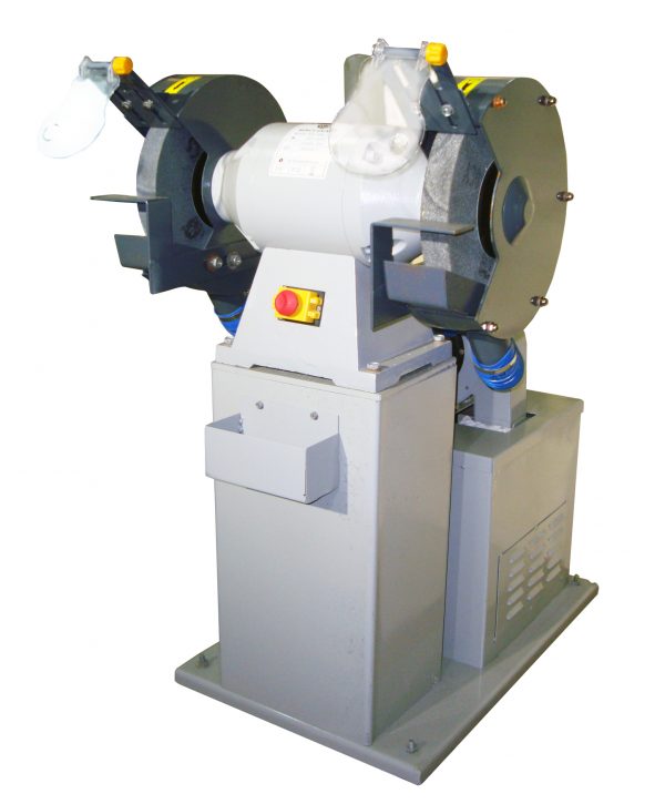 ﻿Двухдисковый шлифовальный станок с пылесосом VISPROM BKL-3000
