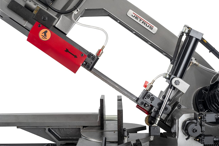 JET MBS-1012DASP Полуавтоматический ленточнопильный станок по металлу (JET Дисконт) - (Демозал Москва)