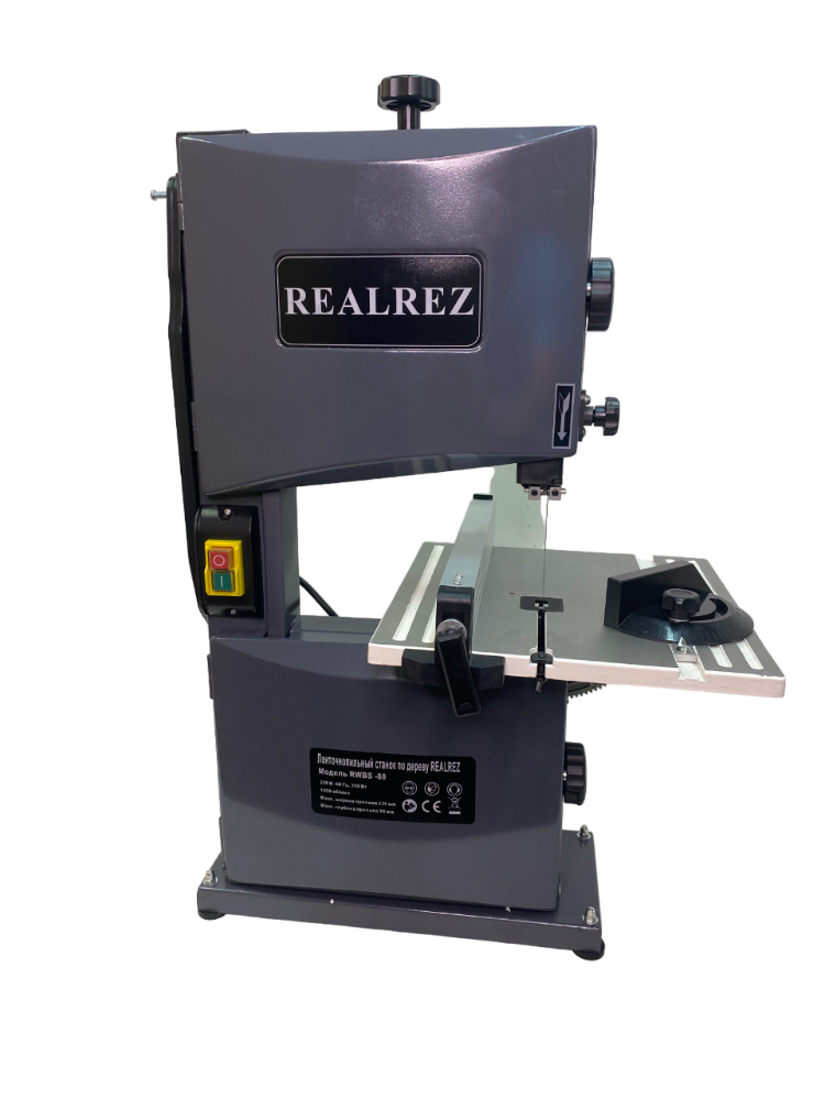 Ленточнопильный станок по дереву REALREZ RWBS 80-350W