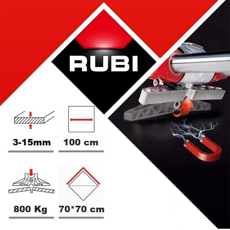 Ручной плиткорез RUBI TIGER-1000 (RUBI Hit 1000)(до 1000мм), арт.14966