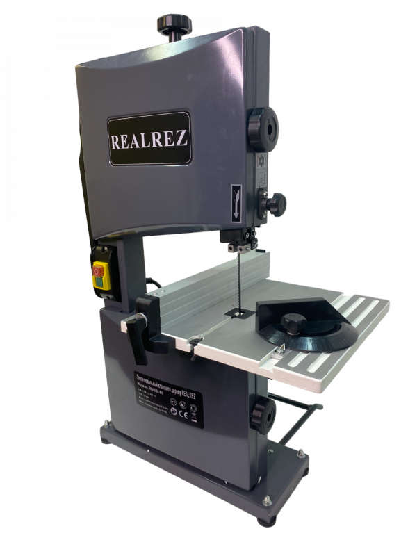 Ленточнопильный станок по дереву REALREZ RWBS 80-350W