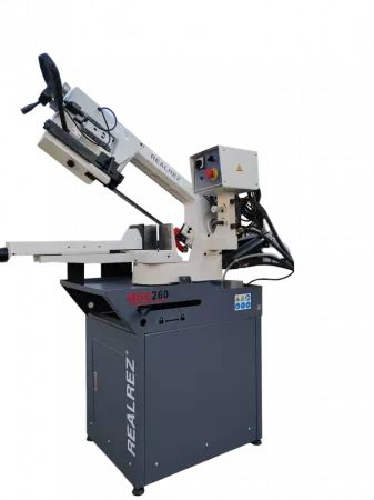 ЛЕНТОЧНОПИЛЬНЫЙ СТАНОК REALREZ MBS 260 (230V)