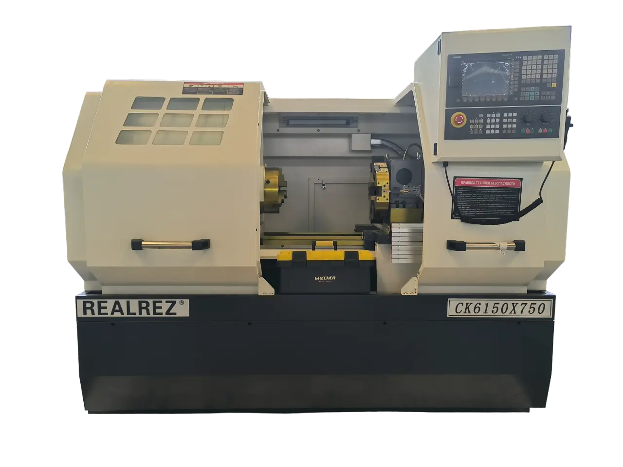 Токарный станок с ЧПУ REALREZ CK 6150х750 SAM6