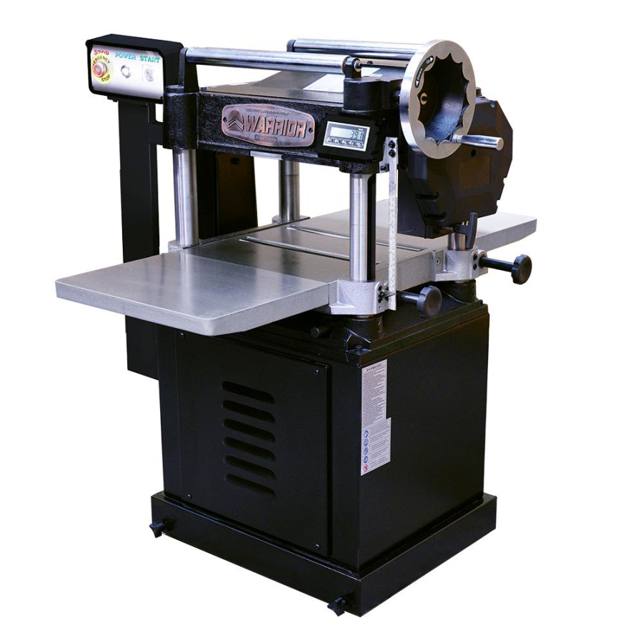 WARRIOR W0204D  HL  400В Рейсмусовый станок с валом Helical