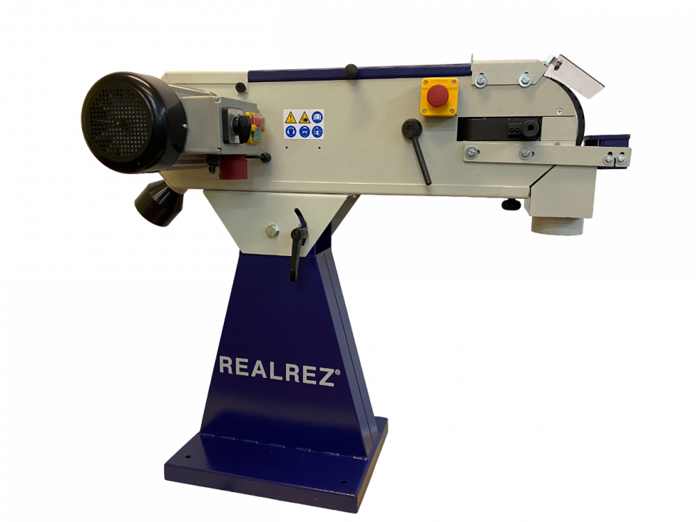Ленточный шлифовальный станок REALREZ B1-S6D (400V)