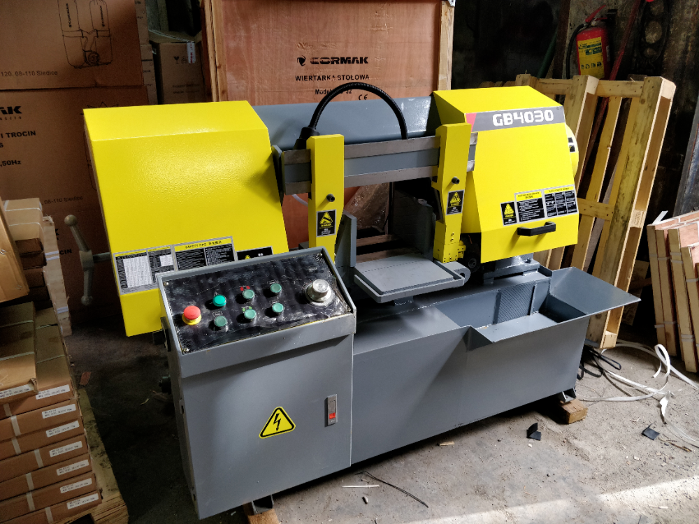 СТАНОК ЛЕНТОЧНОПИЛЬНЫЙ ПОЛУАВТОМАТИЧЕСКИЙ REALREZ GB4030