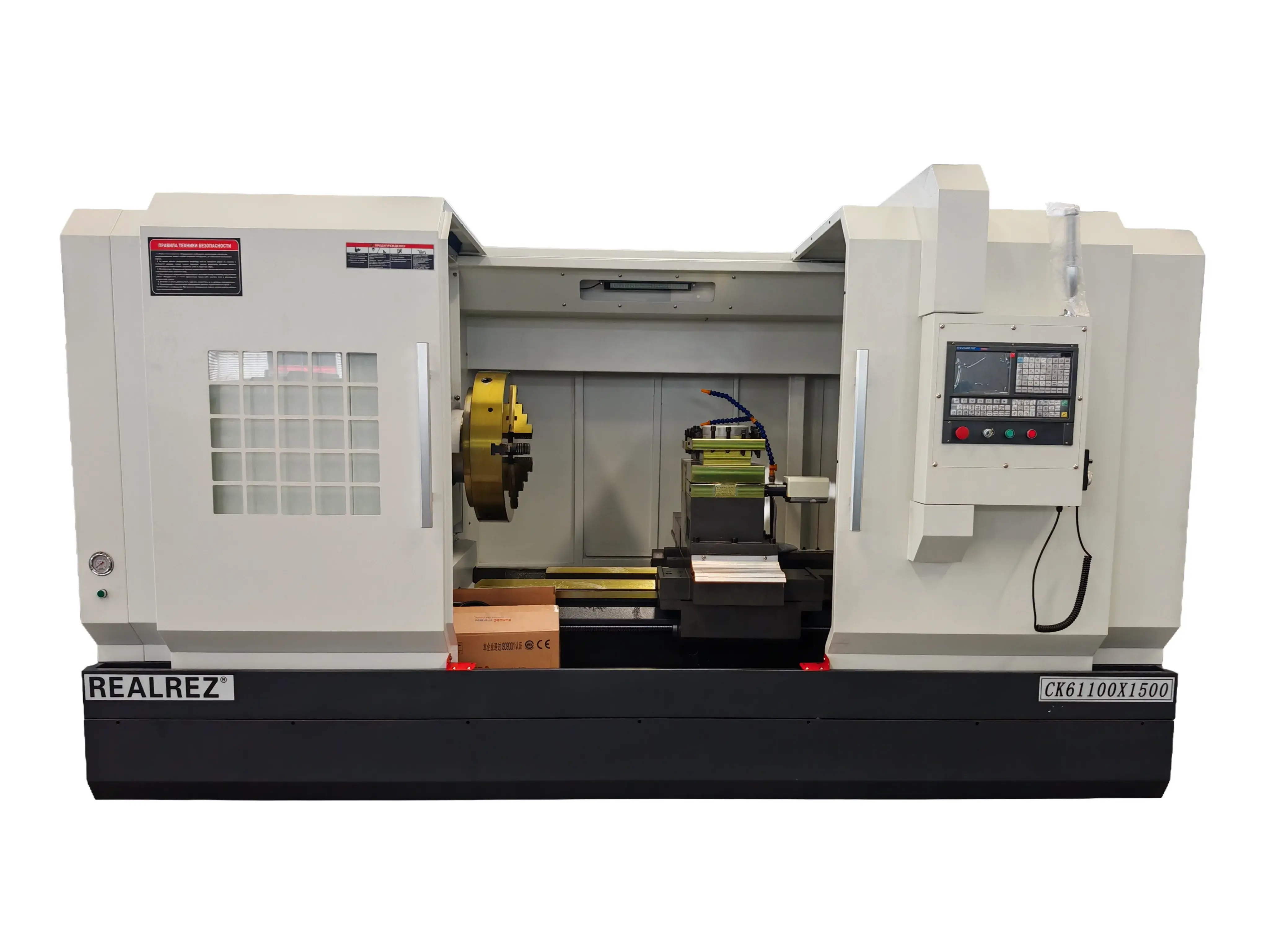 Токарный станок с ЧПУ Realrez CK 61100х1500 (GSK980TDC)