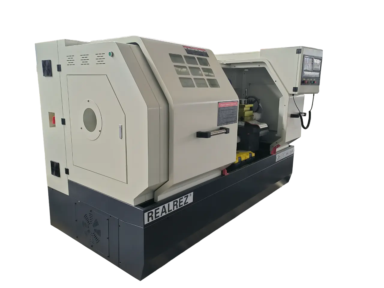 Токарный станок с ЧПУ REALREZ CK 6150х1000 GHM4 (утяжеленная станина)