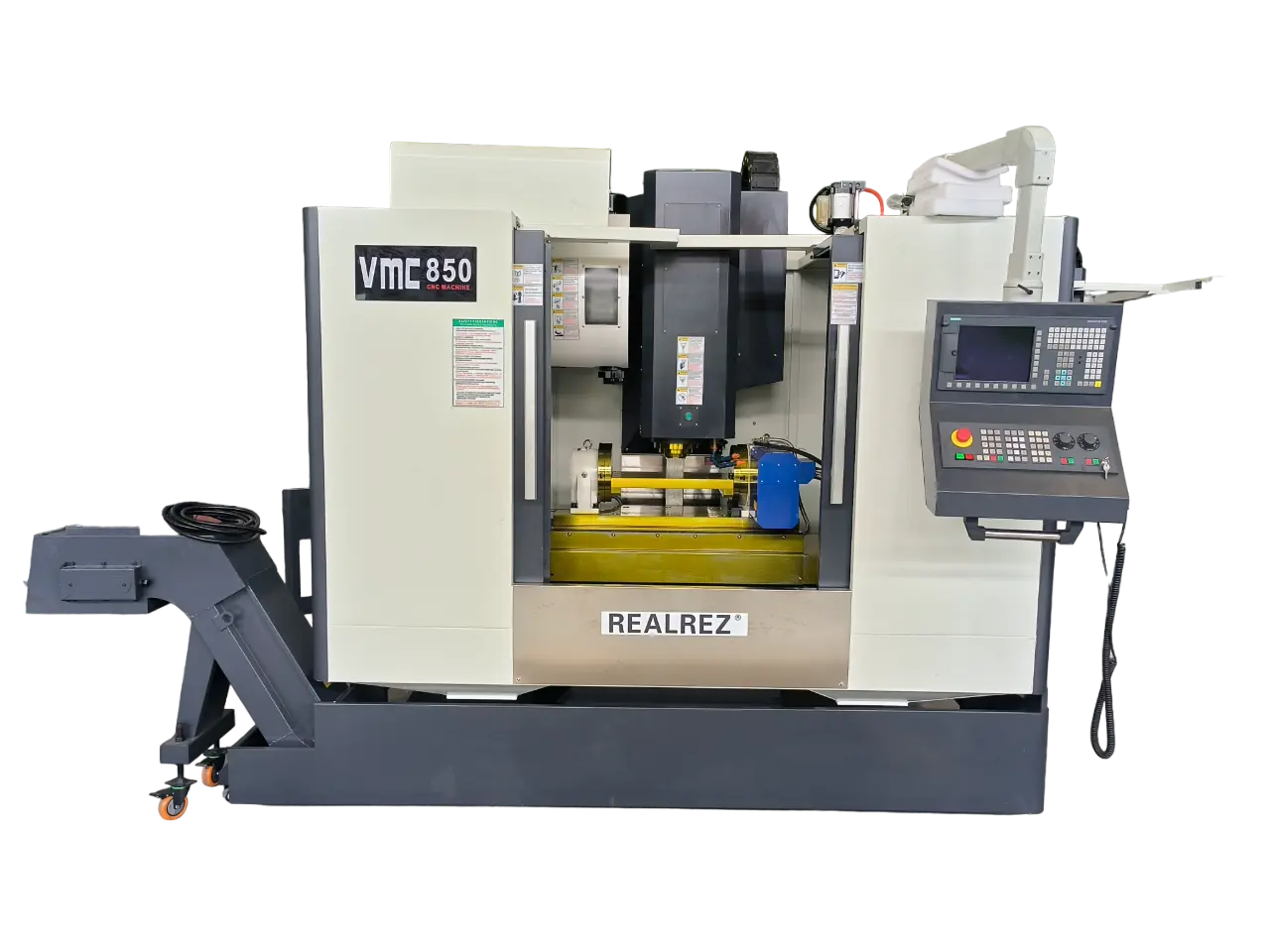 Фрезерный обрабатывающий центр с ЧПУ VMC850 (4-ая ось + Fanuc Oi-MF tf plus)