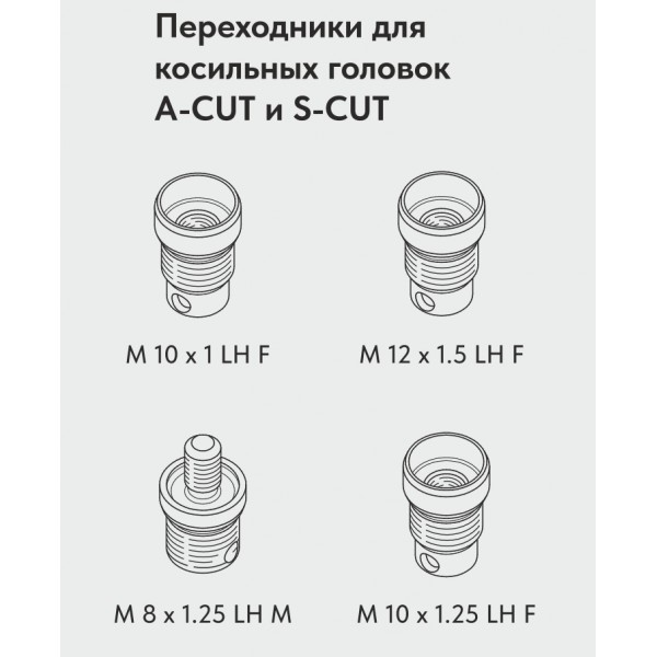 Косильная головка VILLARTEC A-Cut 130