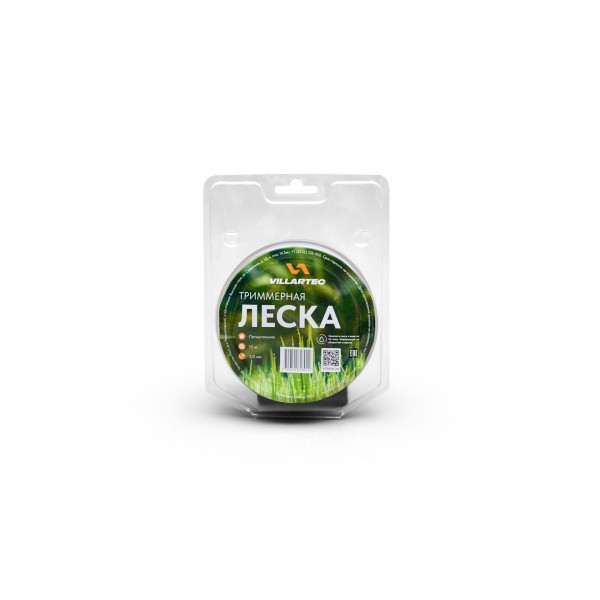 Villartec VILLARTEC Струна триммерная пятиуг. сечения 3 мм х 15 м
