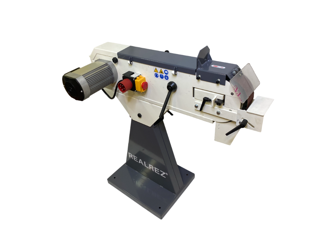 ЛЕНТОЧНЫЙ ШЛИФОВАЛЬНЫЙ СТАНОК REALREZ B1-S5С 75Х2000ММ (400V)