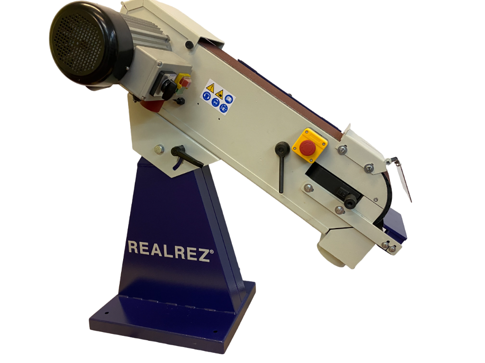 Ленточный шлифовальный станок REALREZ B1-S6D (400V)