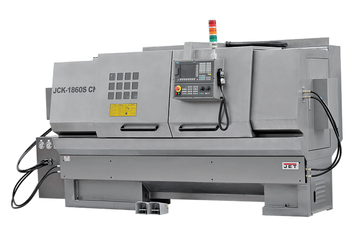 Токарный станок с ЧПУ JET JCK-1640S CNC (Siemens, ручн. патрон, 6-ти поз. рев. голова)