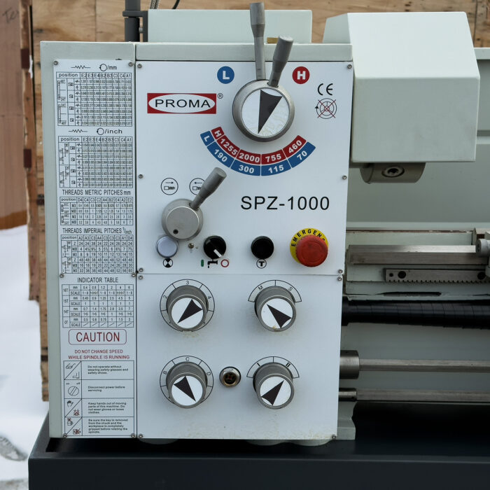 SPZ-1000 универсальный токарный станок с УЦИ