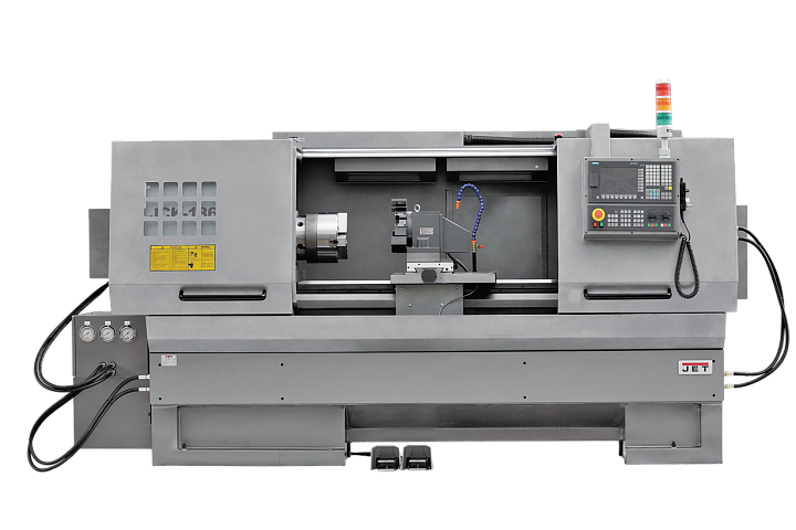 Токарный станок с ЧПУ JET JCK-1640S CNC (Siemens, ручн. патрон, 6-ти поз. рев. голова)