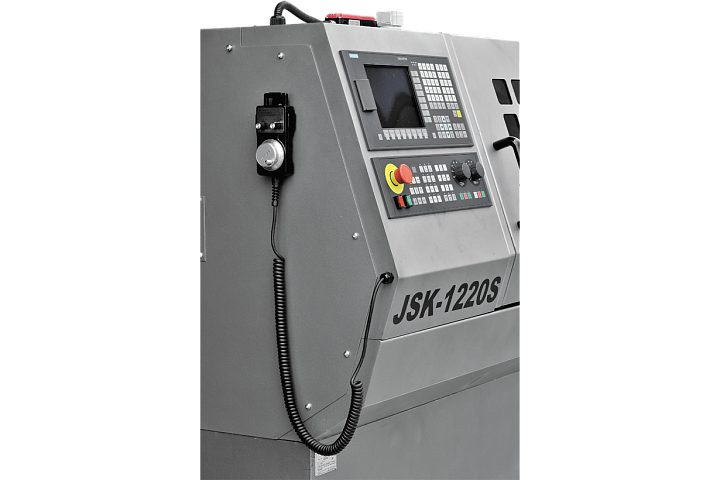 Токарный станок с ЧПУ JET JSK-1220F CNC (Fanuc, гидр. патрон, 4-х поз. резцедержка)