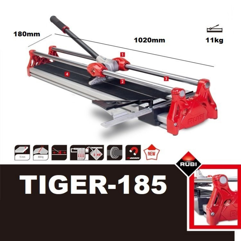 Ручной плиткорез RUBI TIGER-185 (RUBI Hit 850)(до 850мм), арт.14962