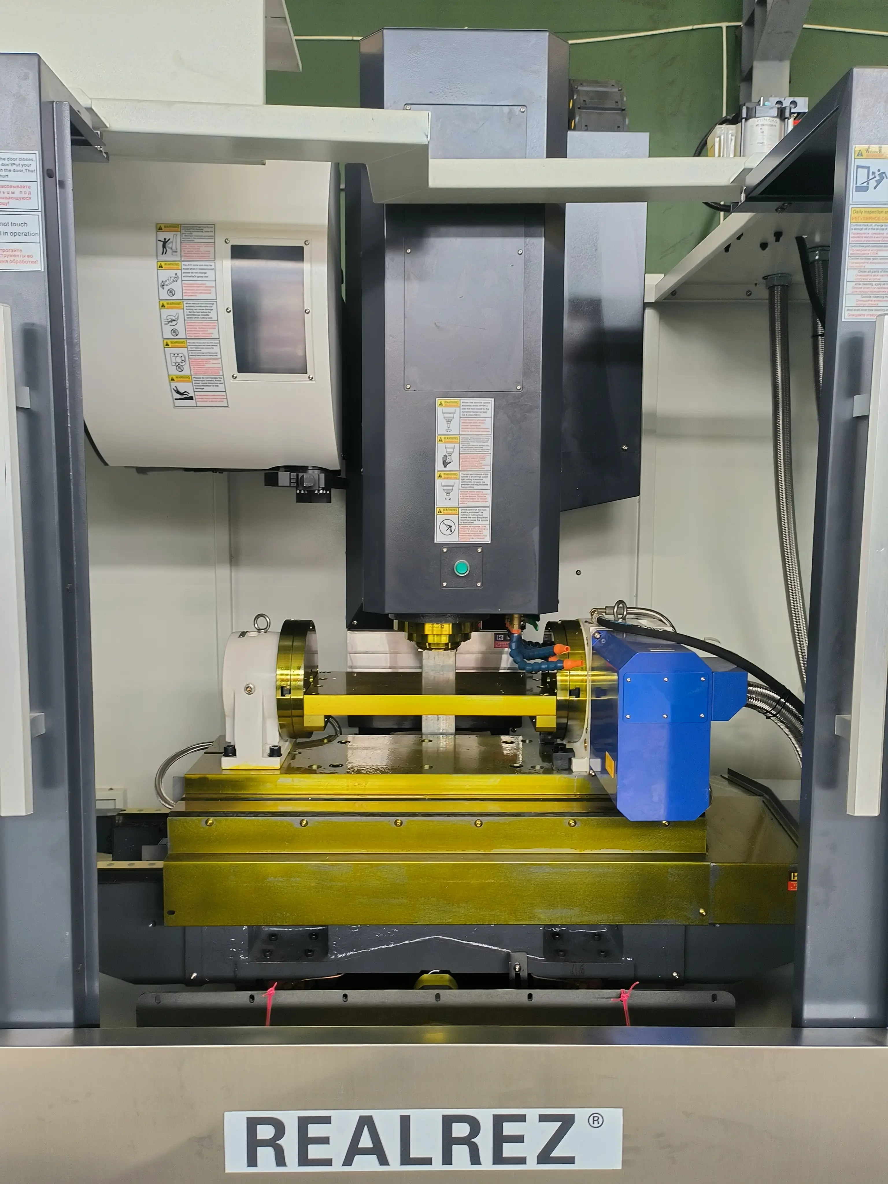 Фрезерный обрабатывающий центр с ЧПУ VMC850 (4-ая ось + Fanuc Oi-MF tf plus)