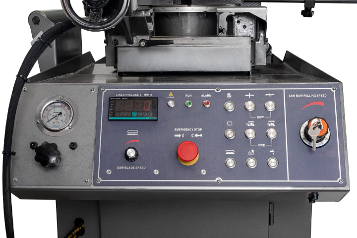 JET MBS-1012DASP Полуавтоматический ленточнопильный станок по металлу (JET Дисконт) - (Демозал Москва)