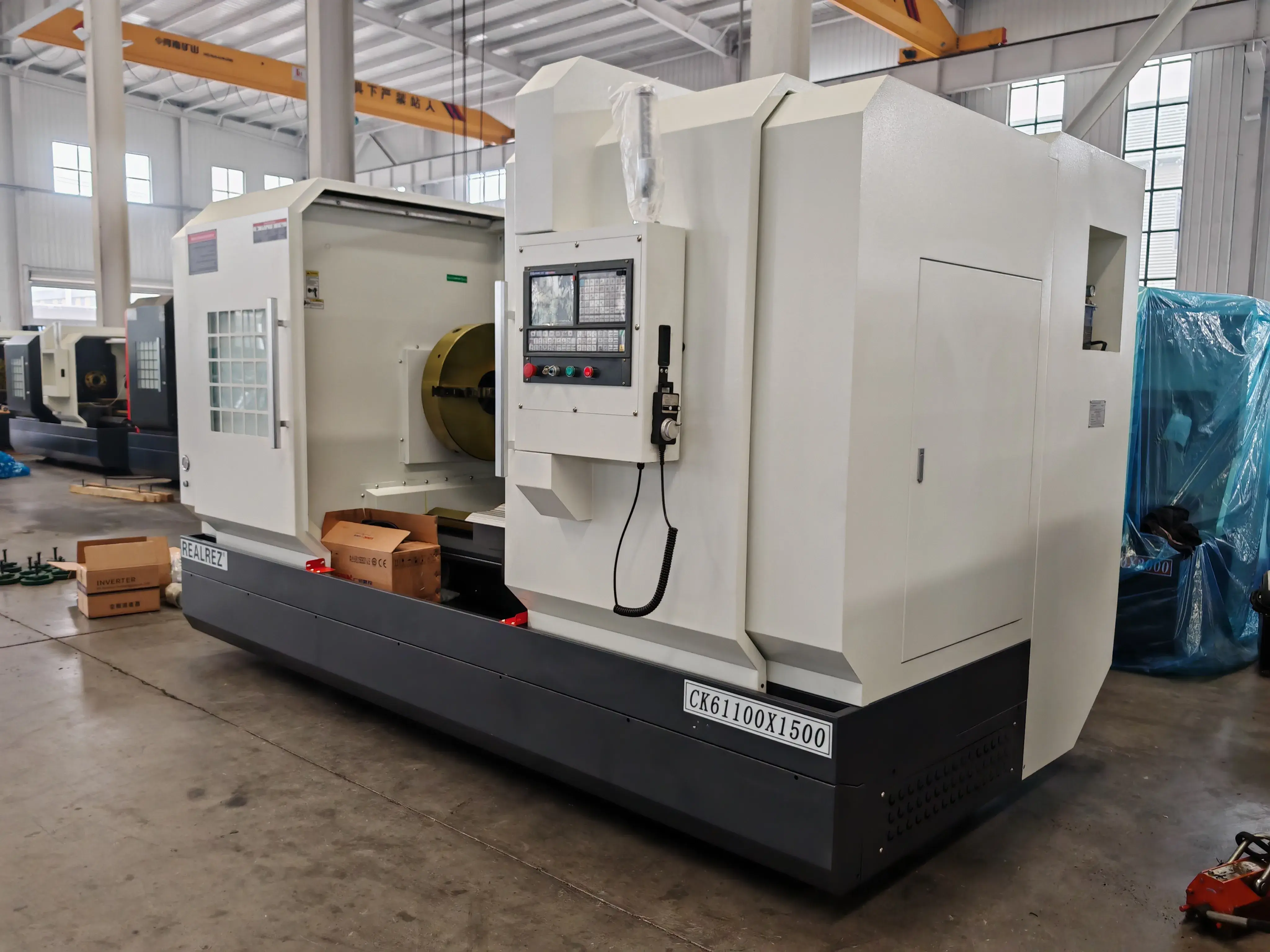 Токарный станок с ЧПУ Realrez CK 61100х1500 (GSK980TDC)