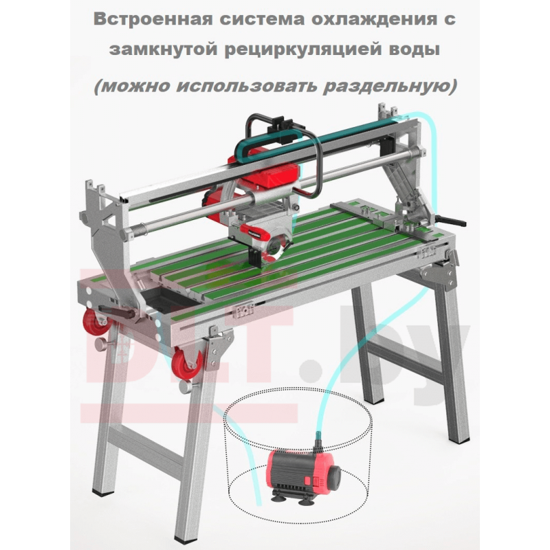 Плиткорез электрический DLT OptiTronic Auto-1600 (версия PRO) с АВТОМАТИКОЙ , арт.2625