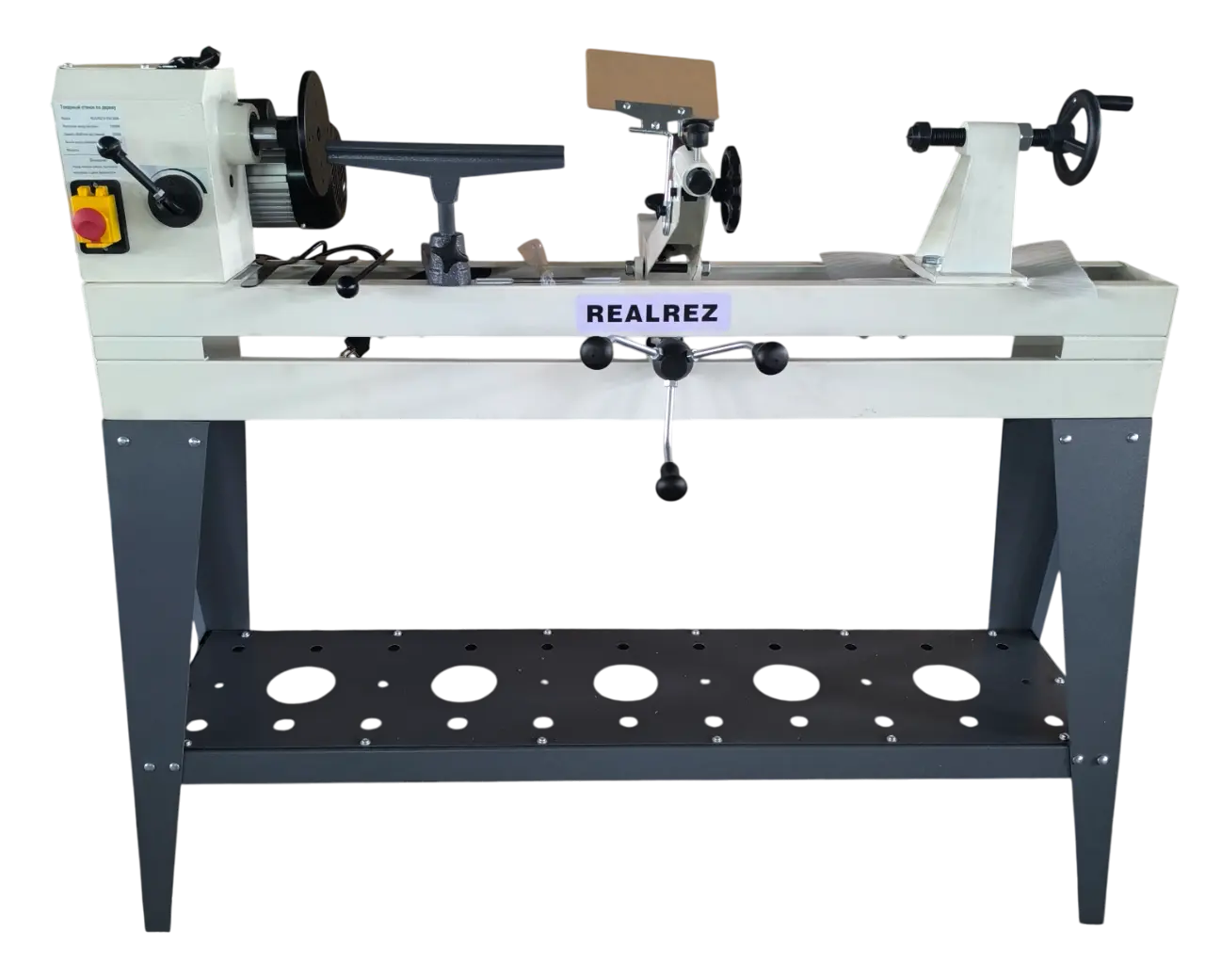 Токарный станок по дереву REALREZ R-1000 550W