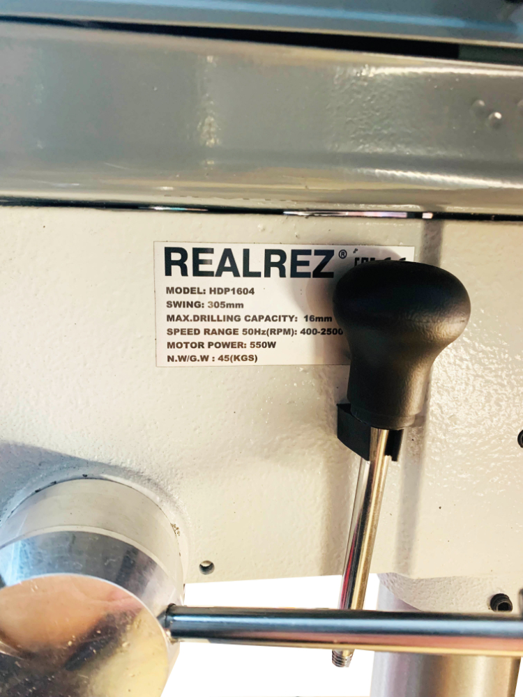 ВЕРТИКАЛЬНО-СВЕРЛИЛЬНЫЙ СТАНОК REALREZ HDP 1604